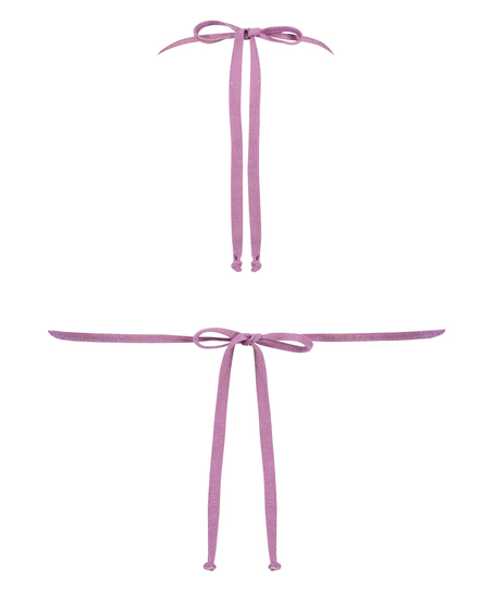 Top de bikini triangular Tasmania, Morado