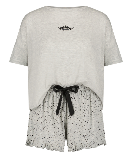 Conjunto de pijama, Gris