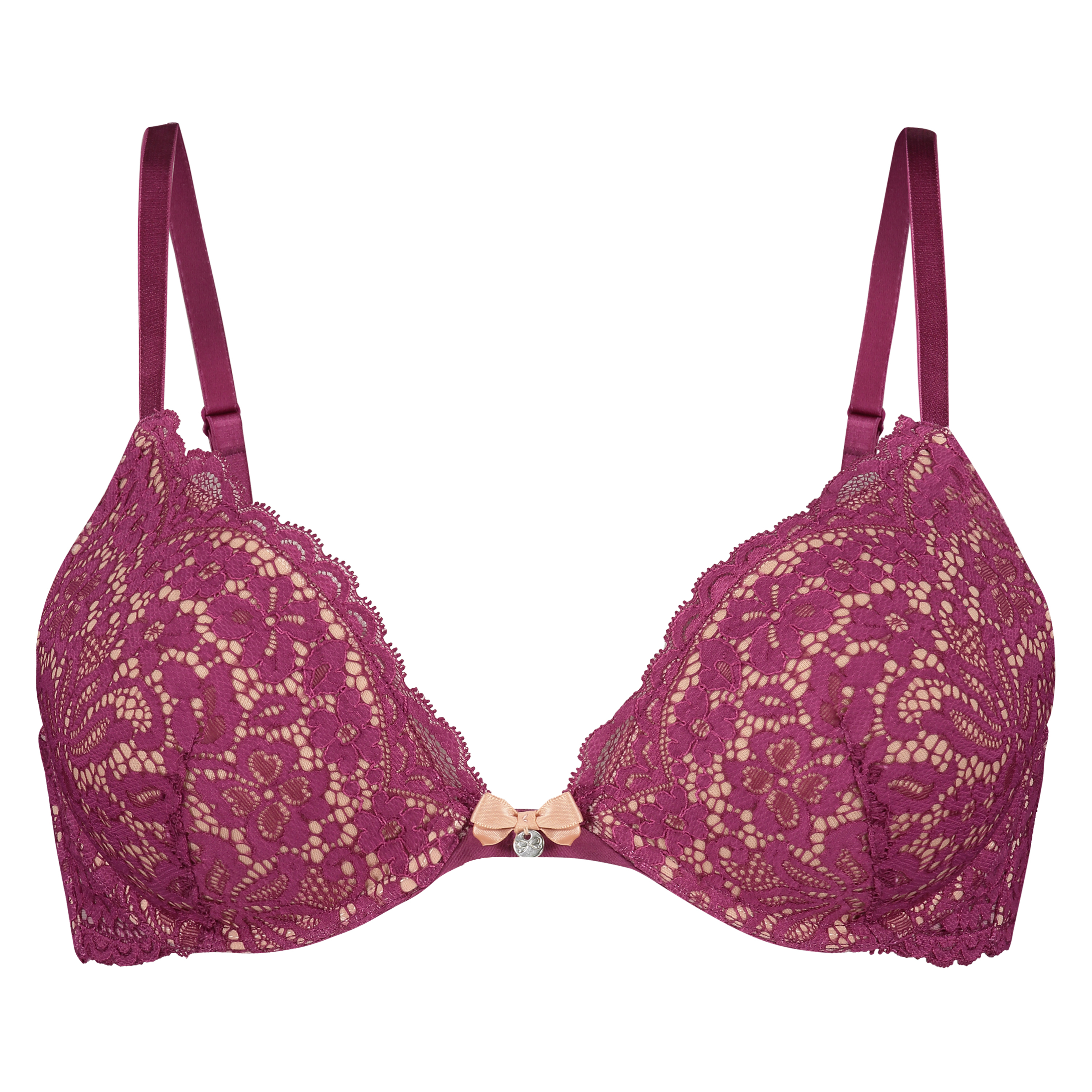 Sujetador push-up de aros preformado Rose, Morado, main