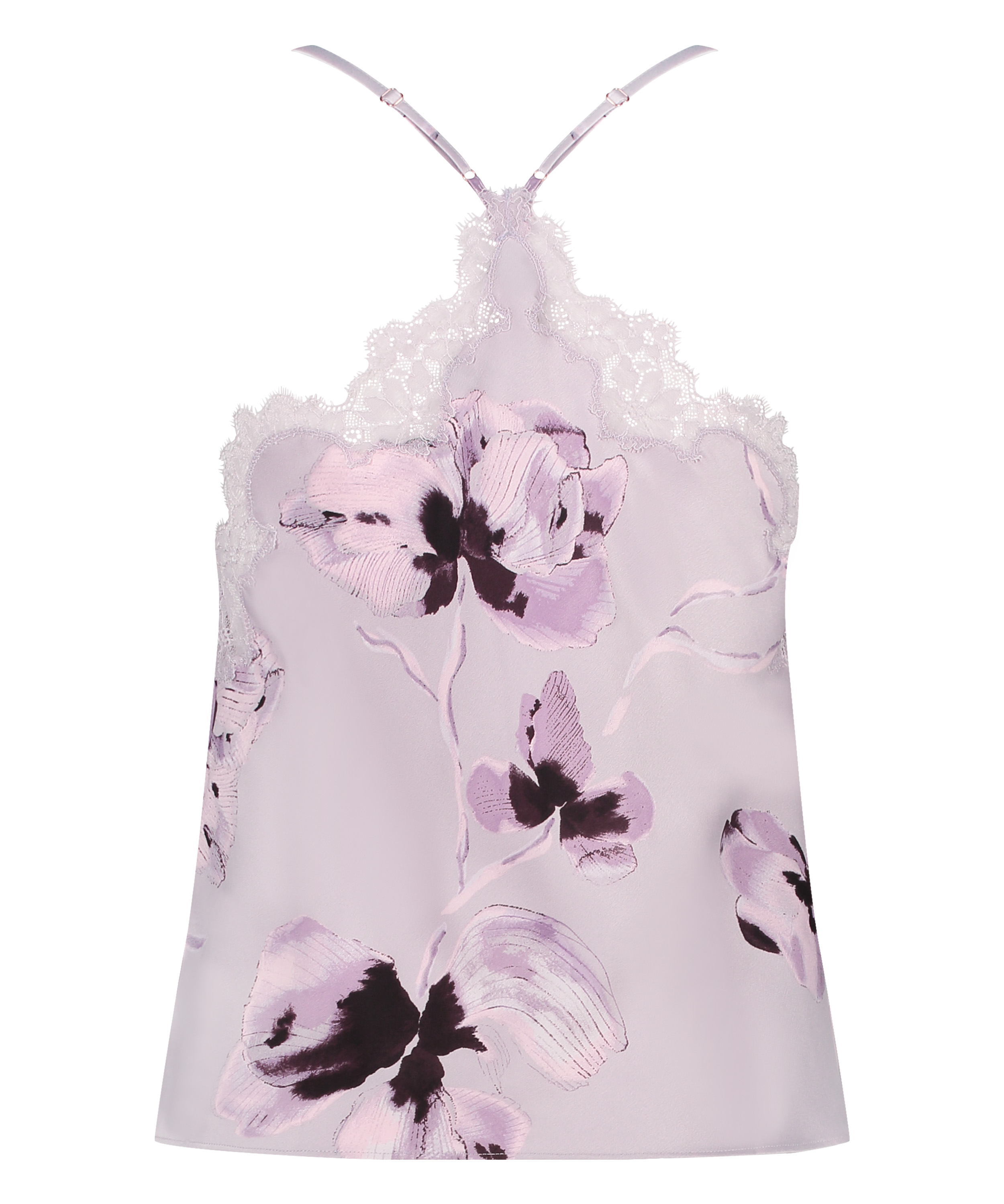 Top de tirantes Satin, Morado, main