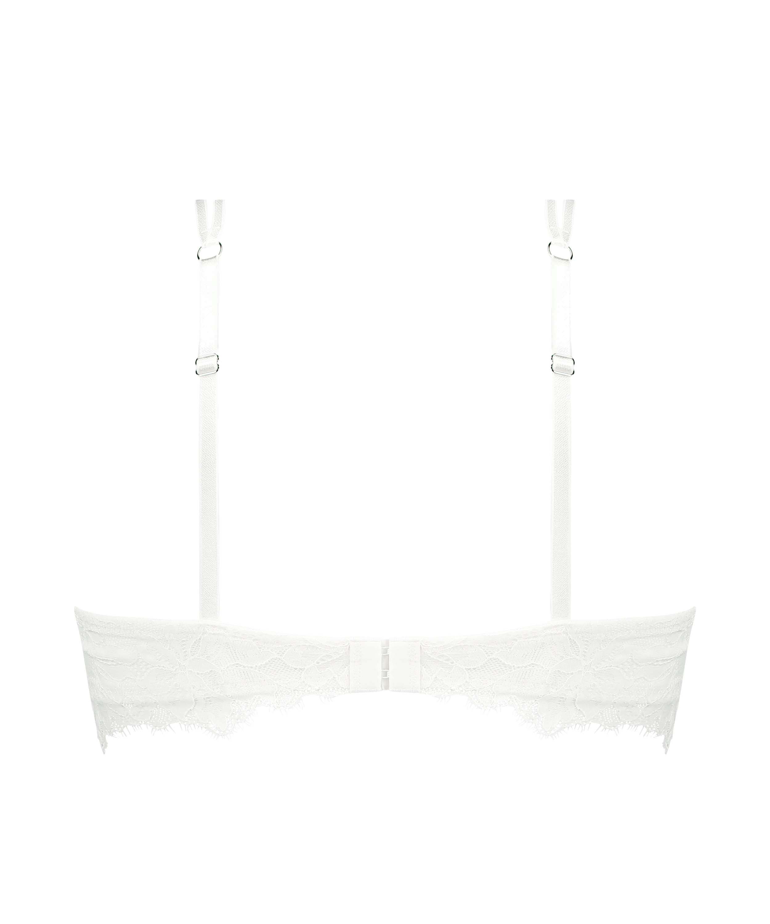 Sujetador «longline» sin aros preformado Isabella, Blanco, main
