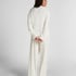 Pyjama Pant Loose Pointelle, Blanco