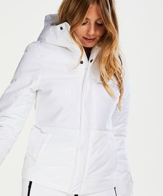 Chaqueta de ski HKMX, Blanco