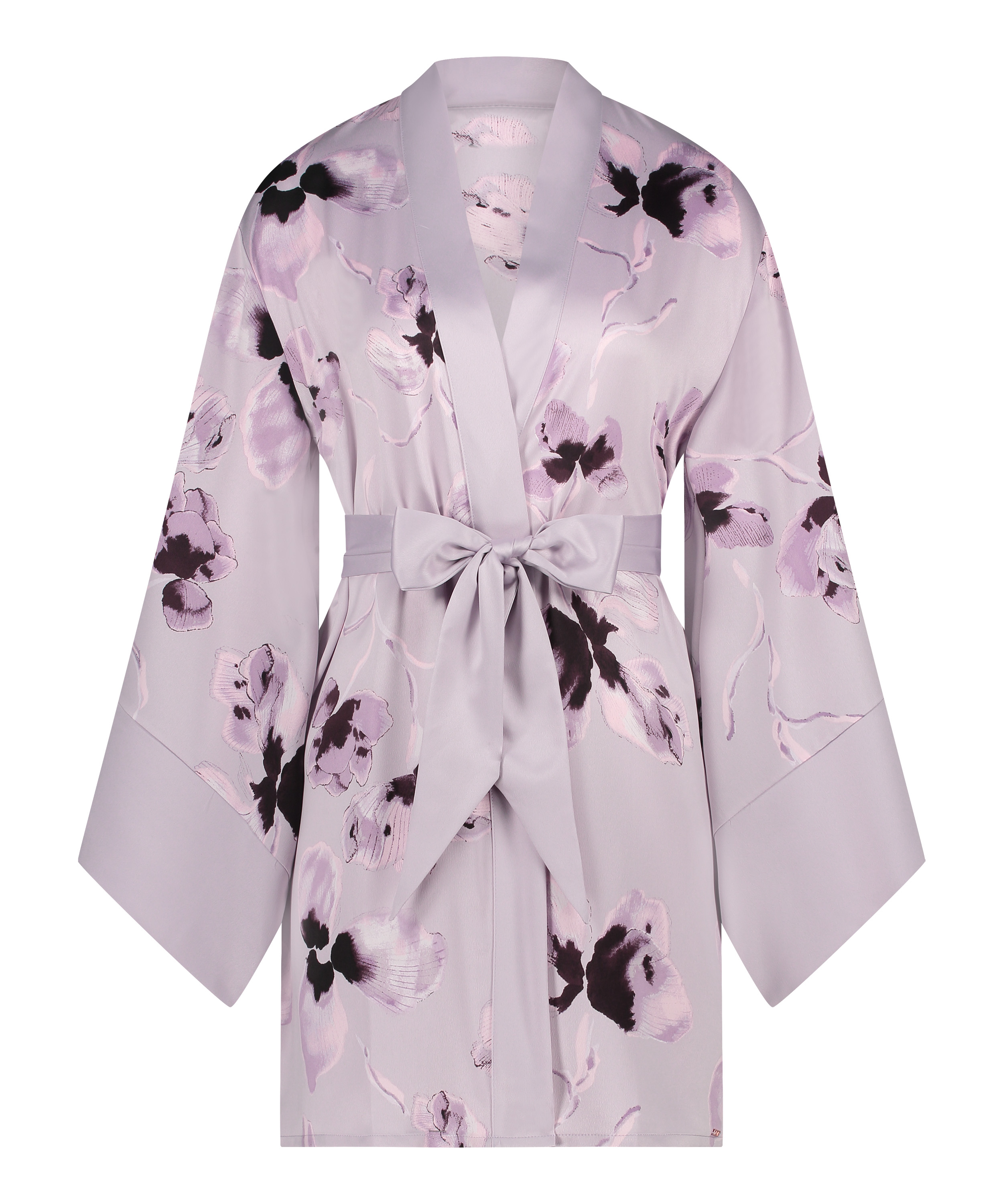 Kimono Satin, Morado, main