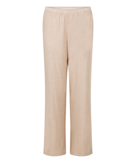 Pantal&oacute;n Jersey Cepillado, Beige