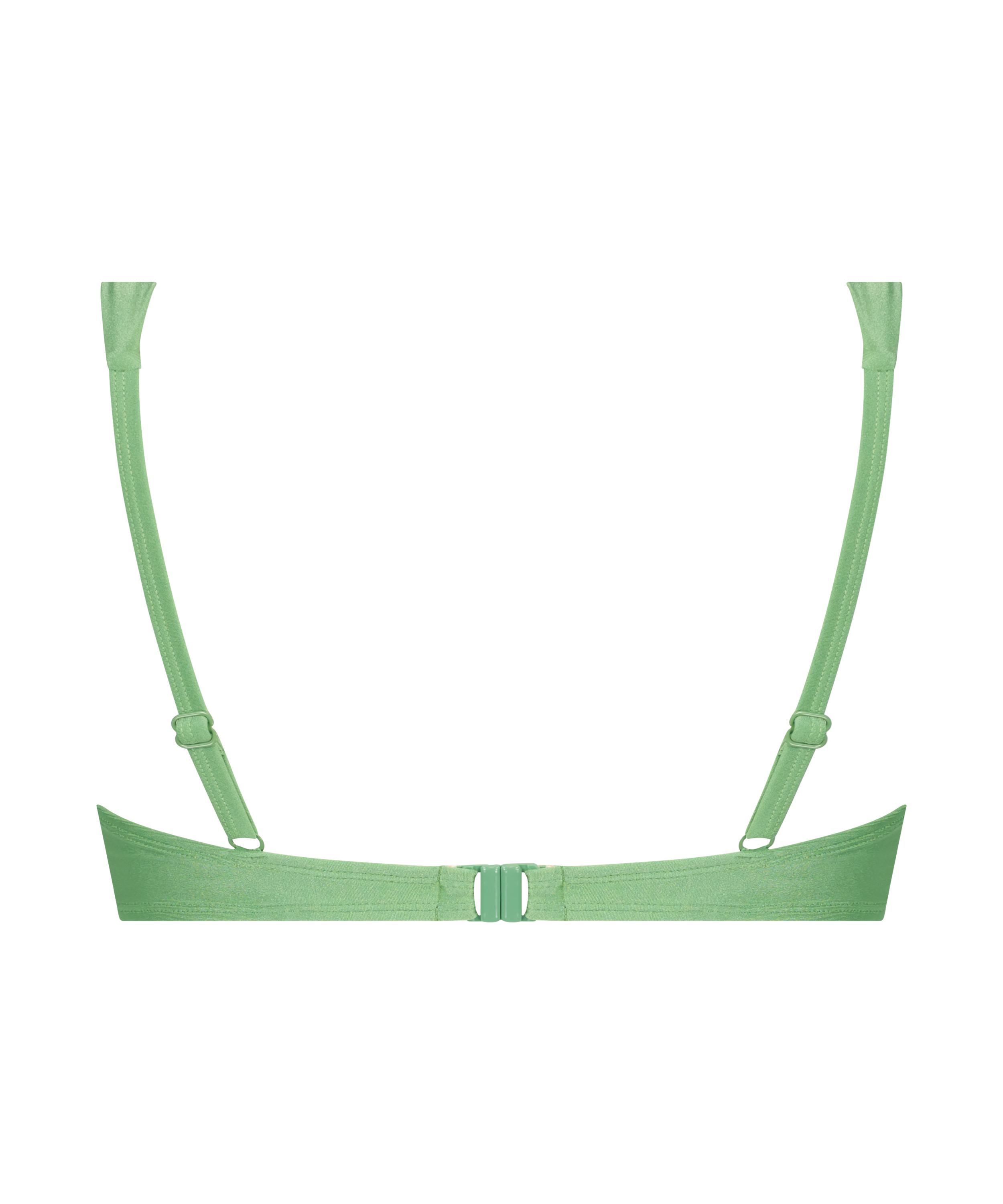 Top de bikini con aros no preformado Mauritius, Verde, main