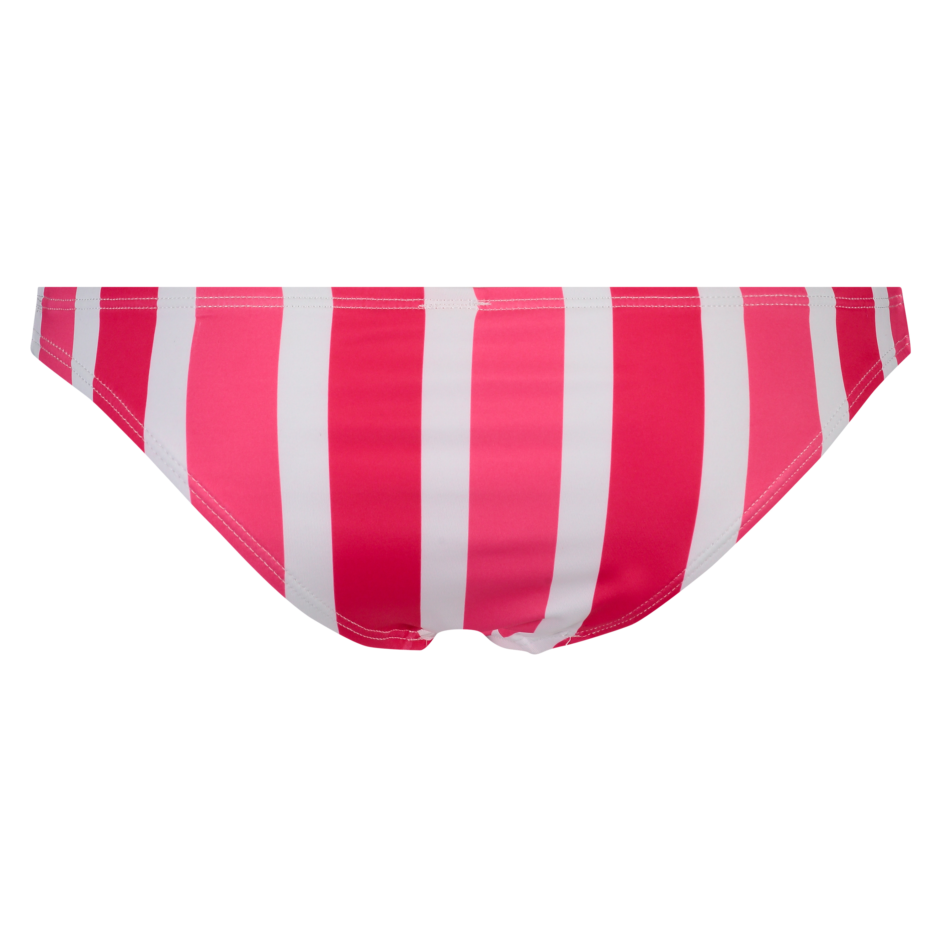 Atrevida braguita de bikini de corte bajo Candy Stripes, Rosa, main