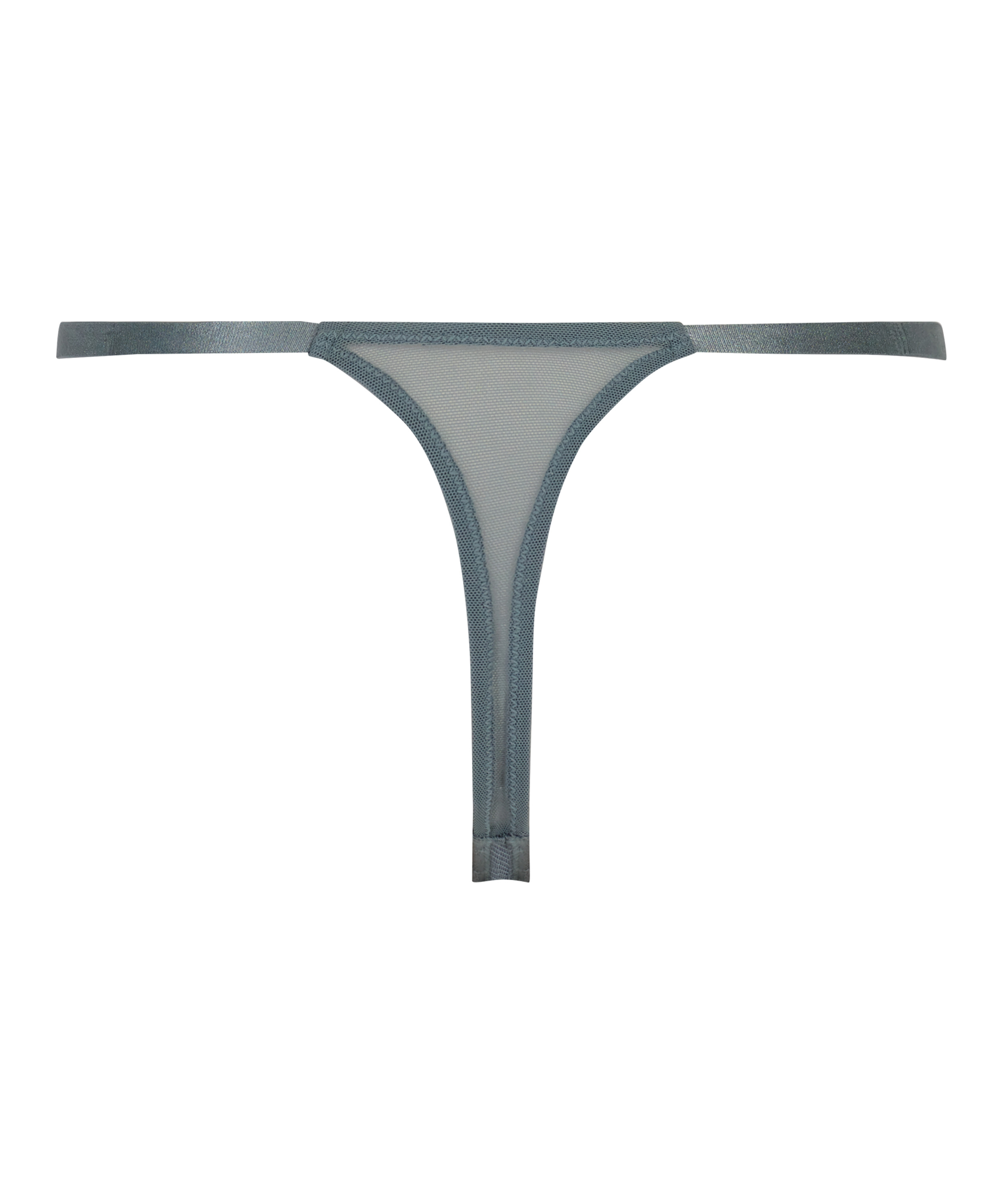 Tanga de tiro alto Corby, Azul, main