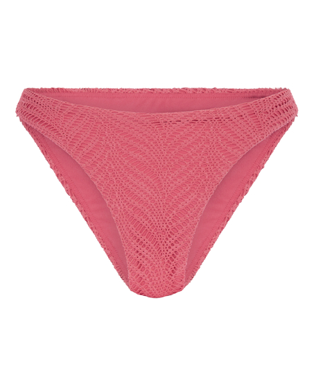 Braguita de bikini de tiro alto Lanai, Rosa