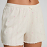 Short de pointelle, Blanco