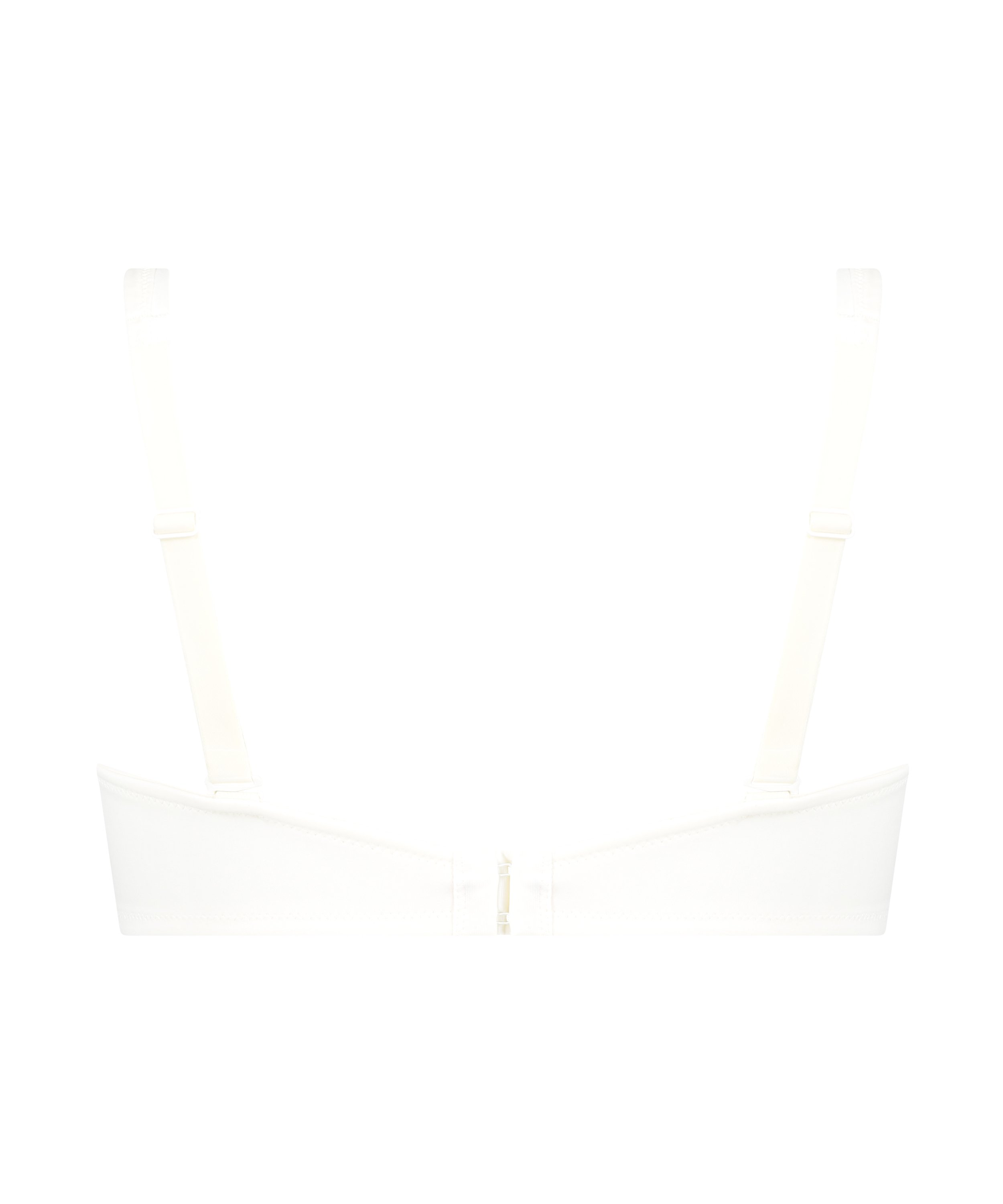 Sujetador de aros no preformado Satin Fleece, Blanco, main