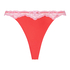 Tanga Lace & Shine, Rojo