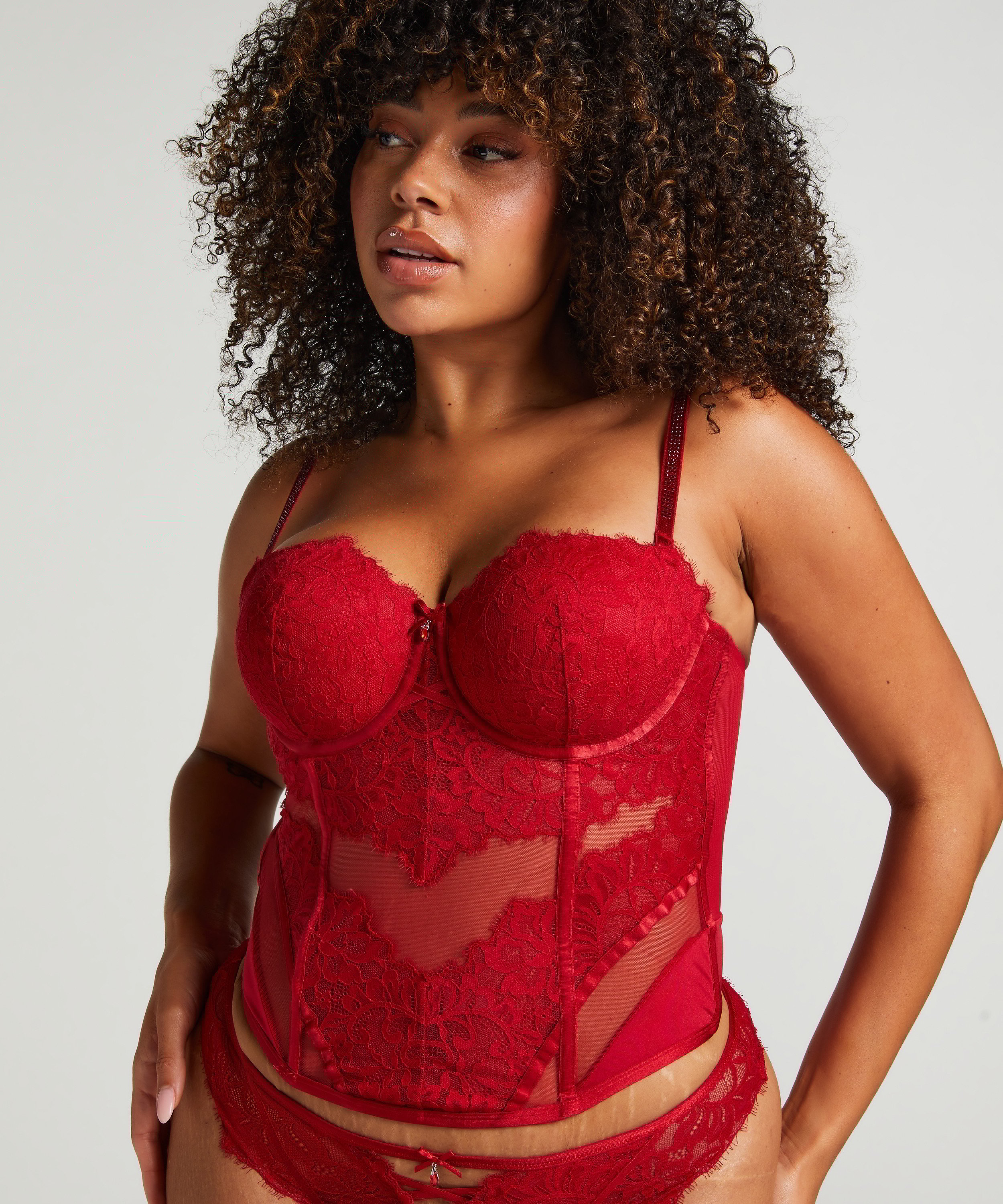 Bustier Charlotta, Rojo, main
