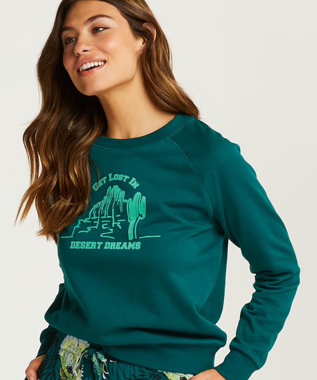 Camiseta de manga larga Sweat Desert, Gris