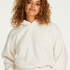 Sudadera con capucha Fleece Snuggle, Blanco