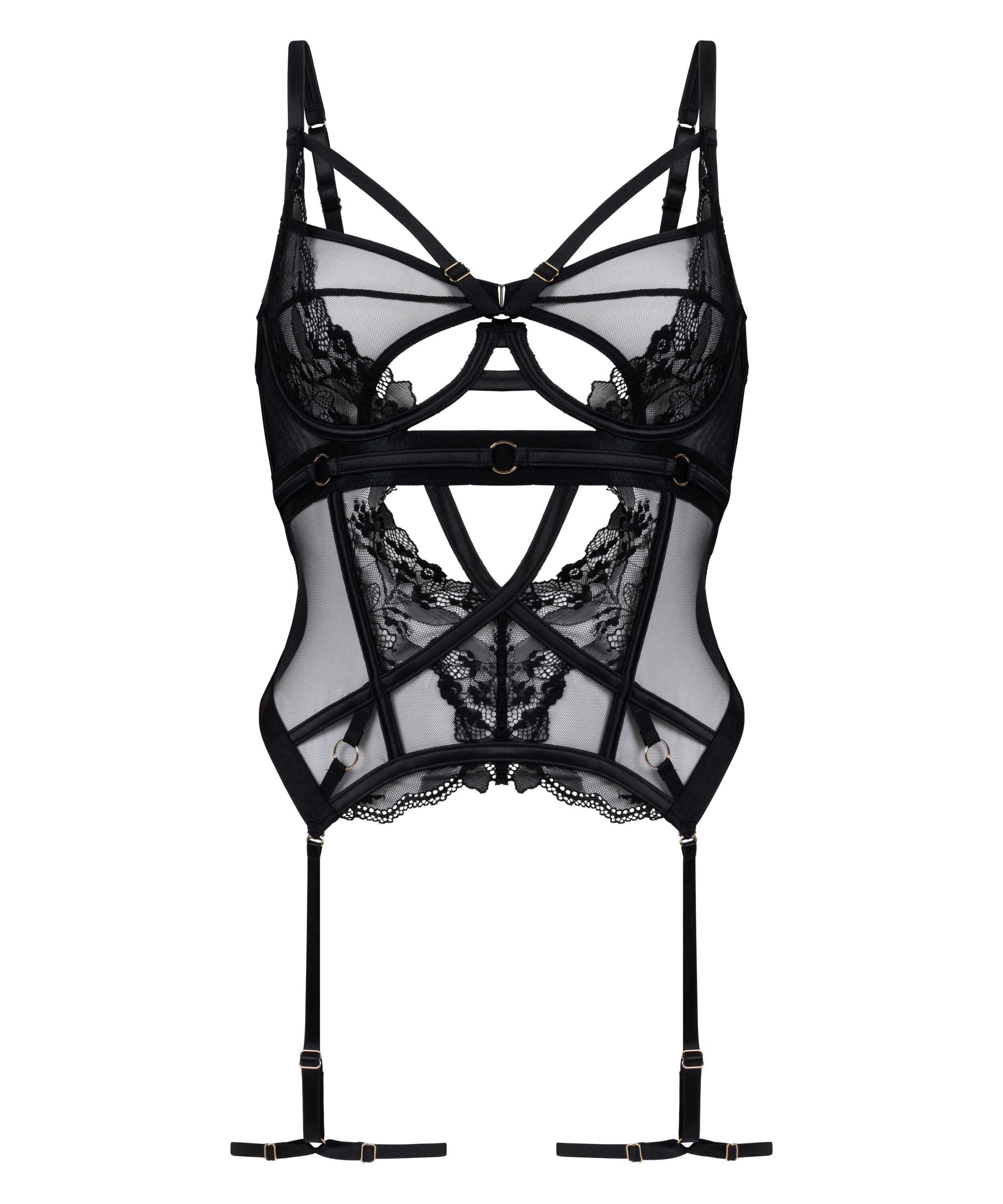 Bustier Amari, Negro