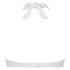 Top de bikini push-up Duran Copa A - E, Blanco