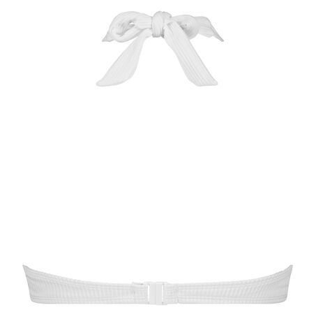 Top de bikini push-up Duran Copa A - E, Blanco