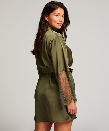 Kimono Satin, Verde