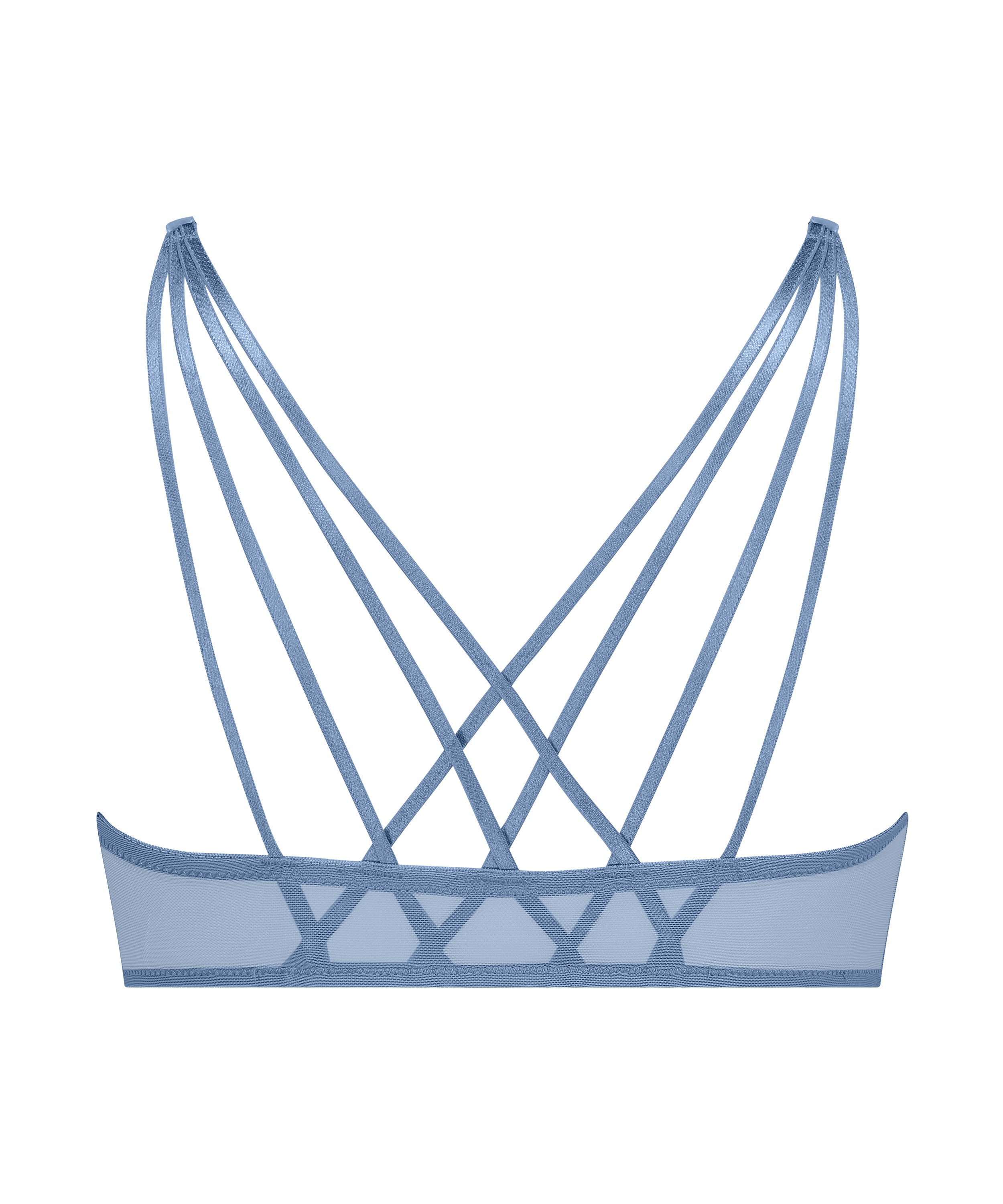 Sujetador push-up de aros preformado Molly, Azul, main