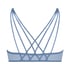 Sujetador push-up de aros preformado Molly, Azul