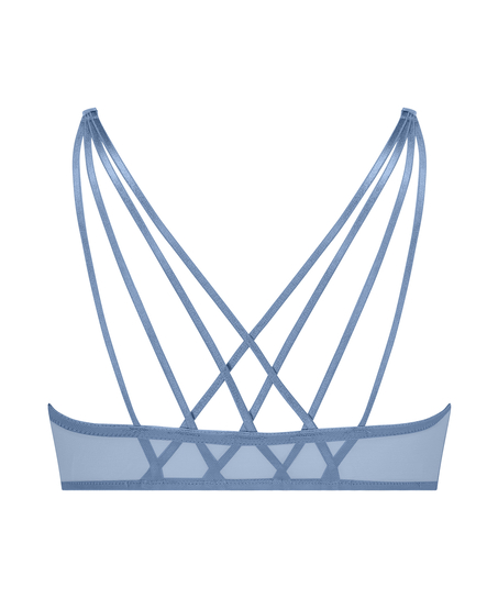 Sujetador push-up de aros preformado Molly, Azul