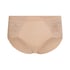 Superslip midi de encaje, Beige