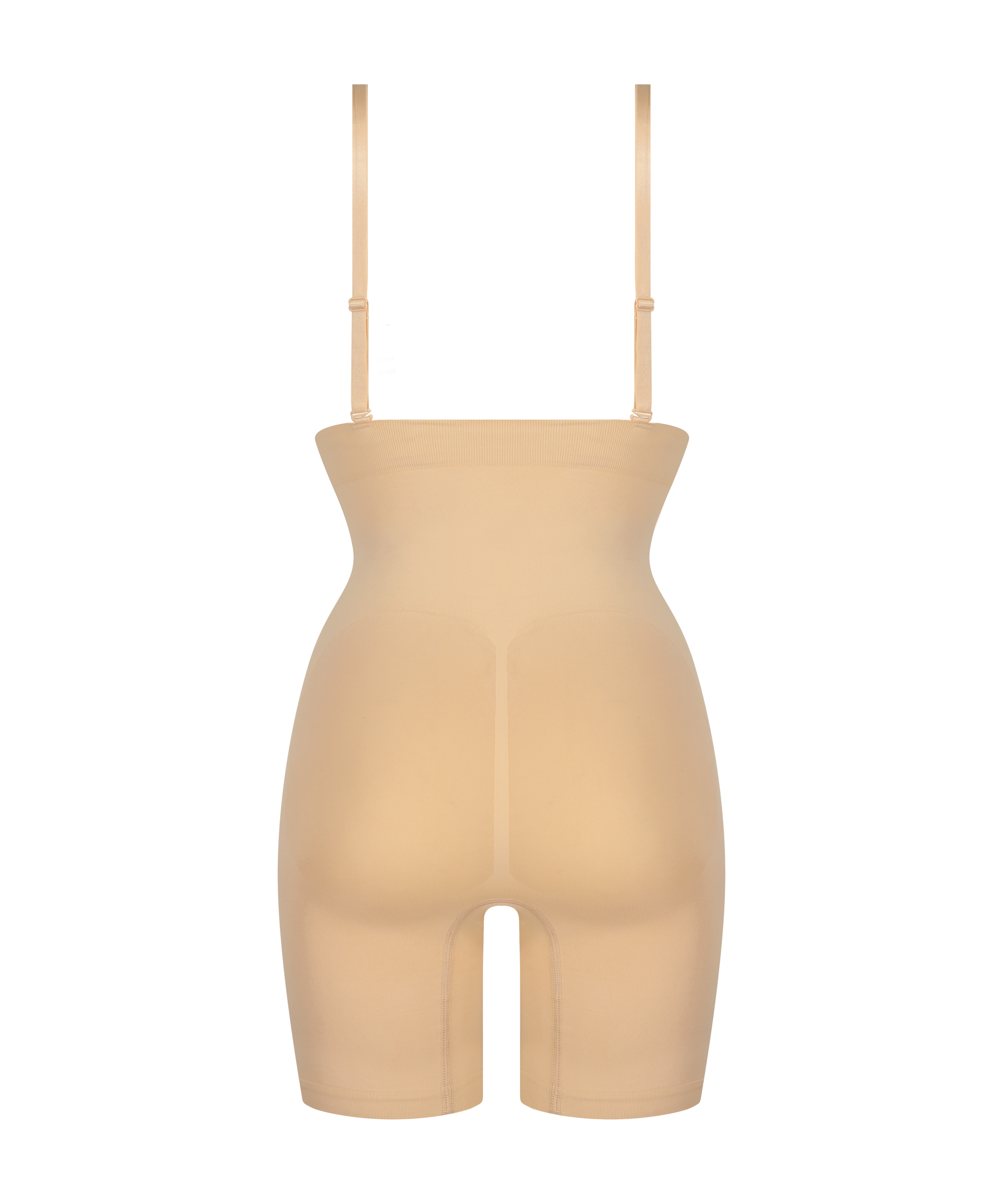 ﻿Faja correctora sin costuras para muslos, Beige, main