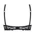 Sujetador longline de aros preformado Chloe, Negro