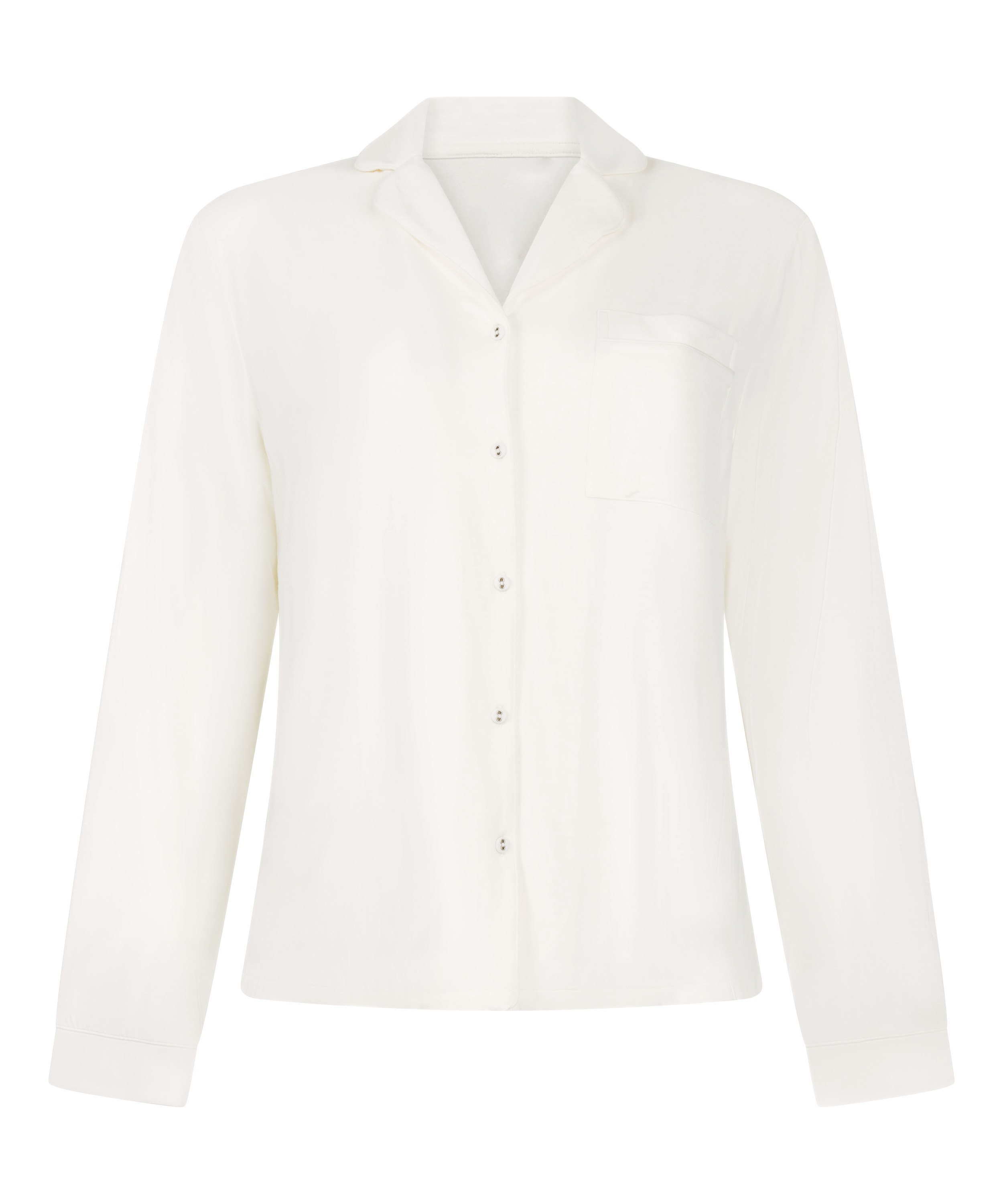 Chaqueta de manga larga de jersey Essentil, Blanco, main