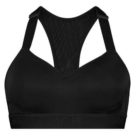 Sujetador deportivo HKMX The All Star Level 2, Negro