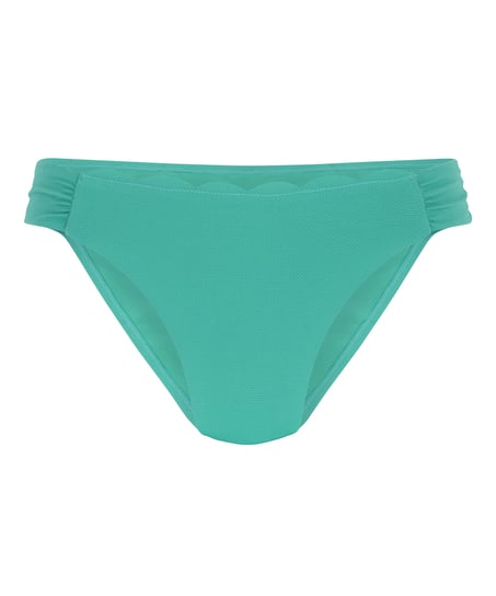 Braguita de Bikini Rio Scallop, Verde