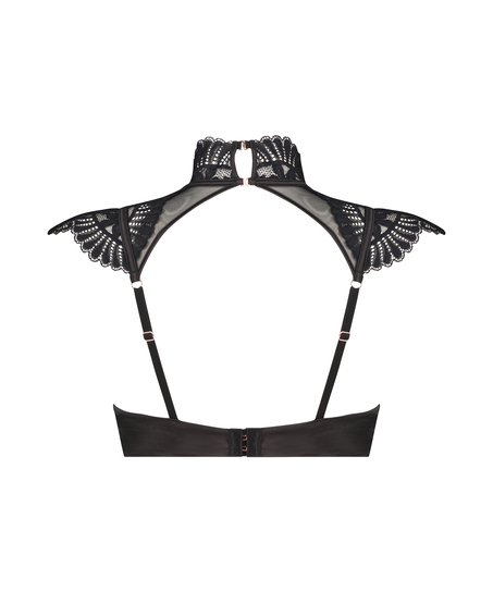 Sujetador con aros y relleno Jamie, Negro