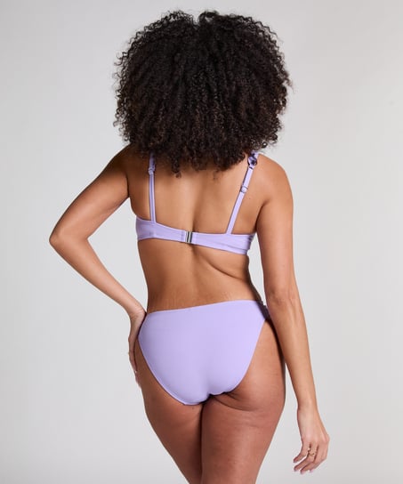 Braguita de Bikini Rio Scallop, Morado