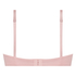 Sujetador sin soporte preformado Lea Lace, Rosa