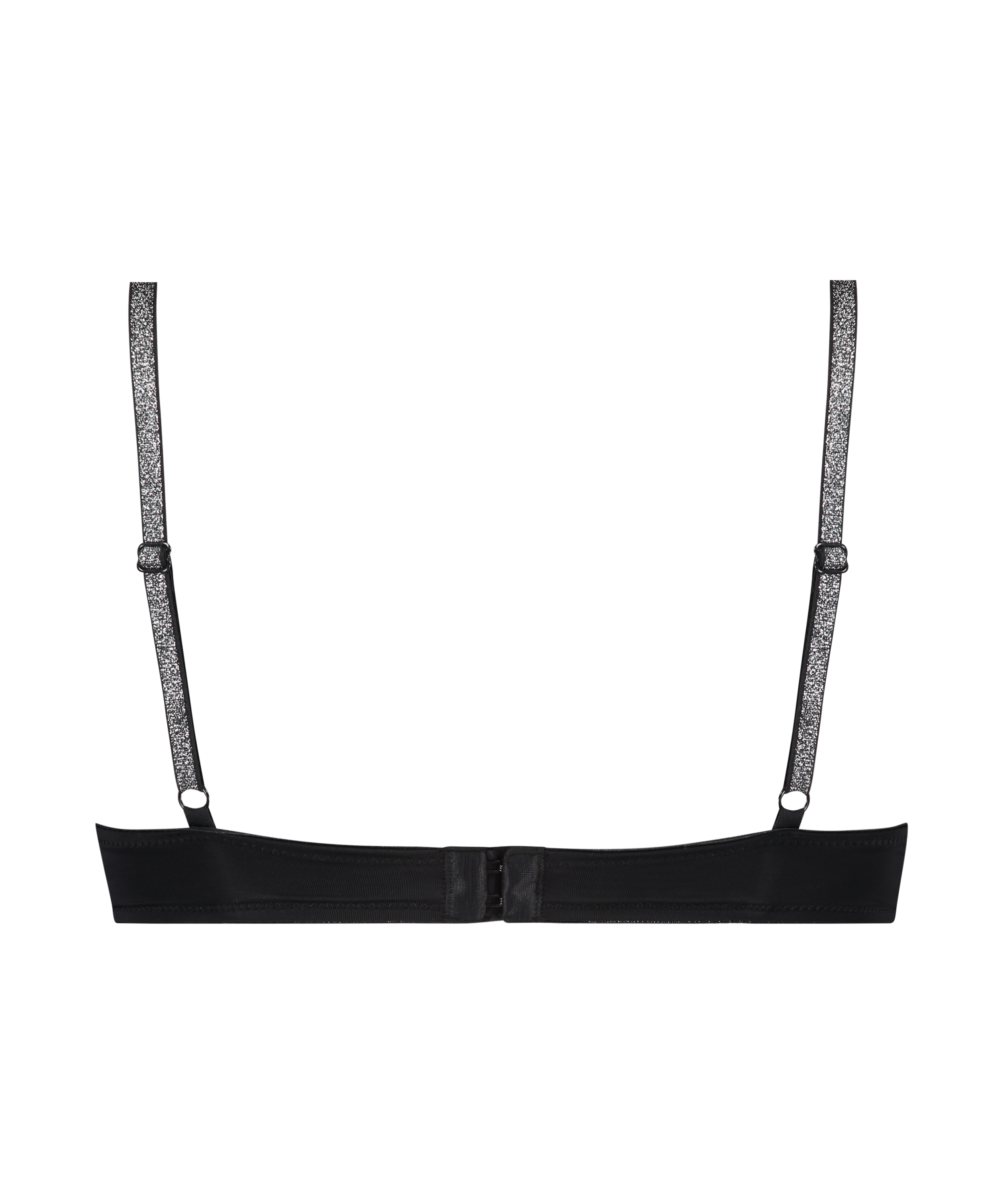 Sujetador con aros preformado Plunge, Negro, main