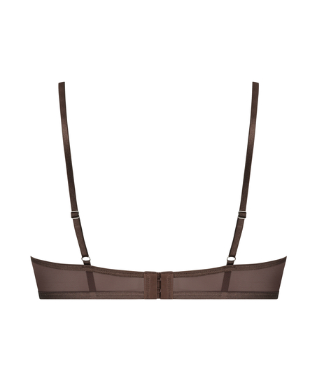 Sujetador con aros no preformado Isabelle, Marrón