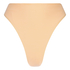 Braguita de bikini de pierna alta Riviera, Naranja