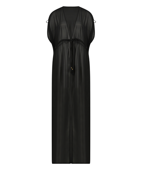 Kimono transparente, Negro