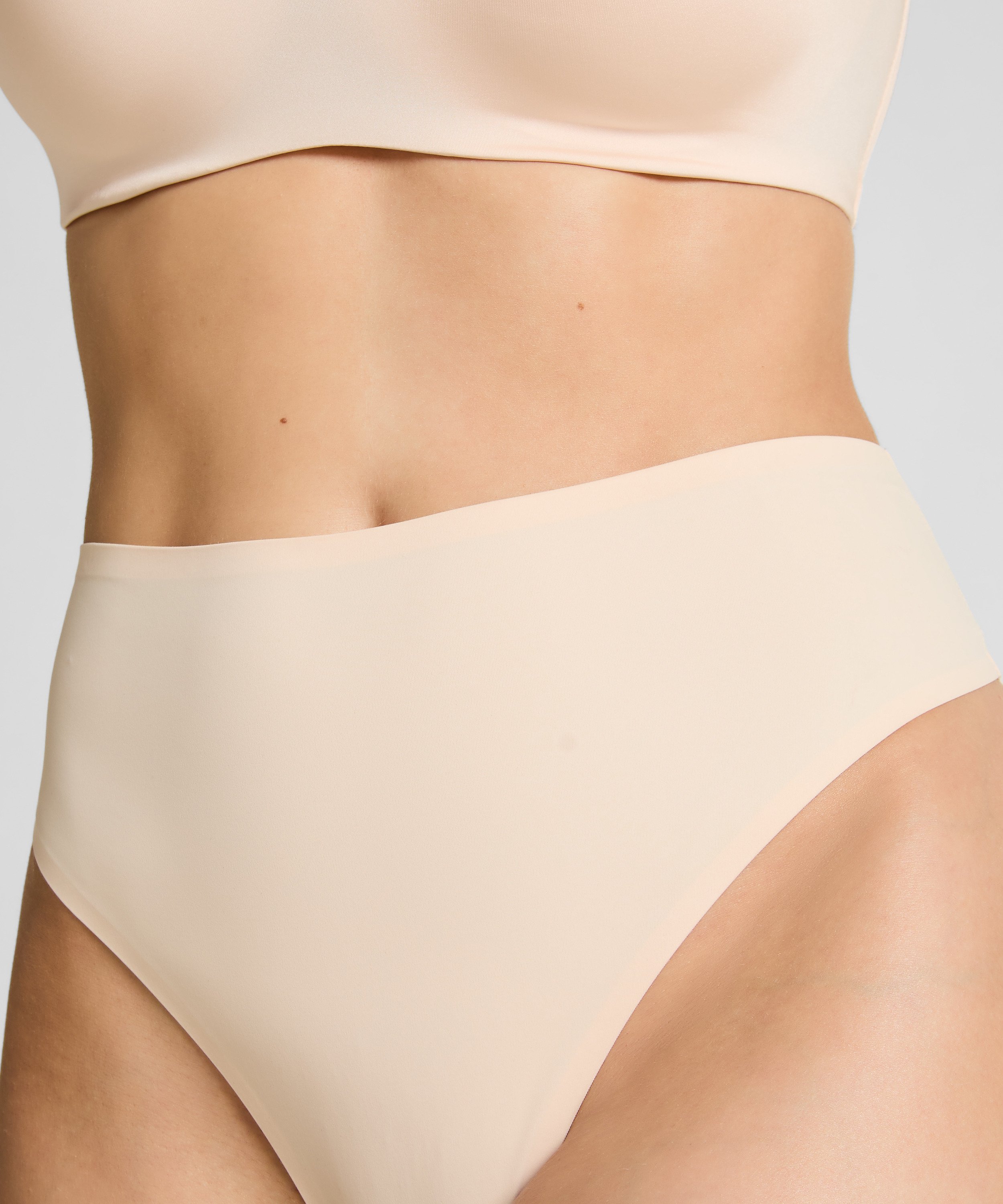 Tanga Smooth, Beige, main