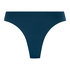 Invisible Tanga Lace Back, Azul