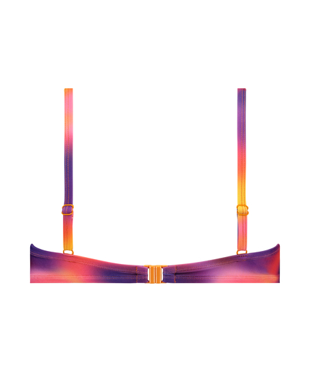 Top de bikini Sunset, Morado