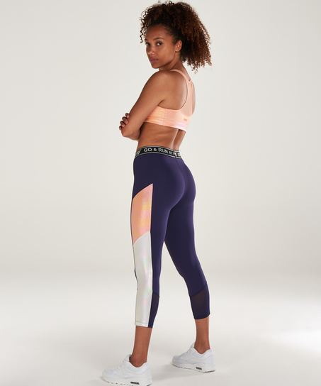 Pantal&oacute;n pirata de corte normal de HKMX, Azul