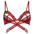 Bralette Pleasure, Rojo
