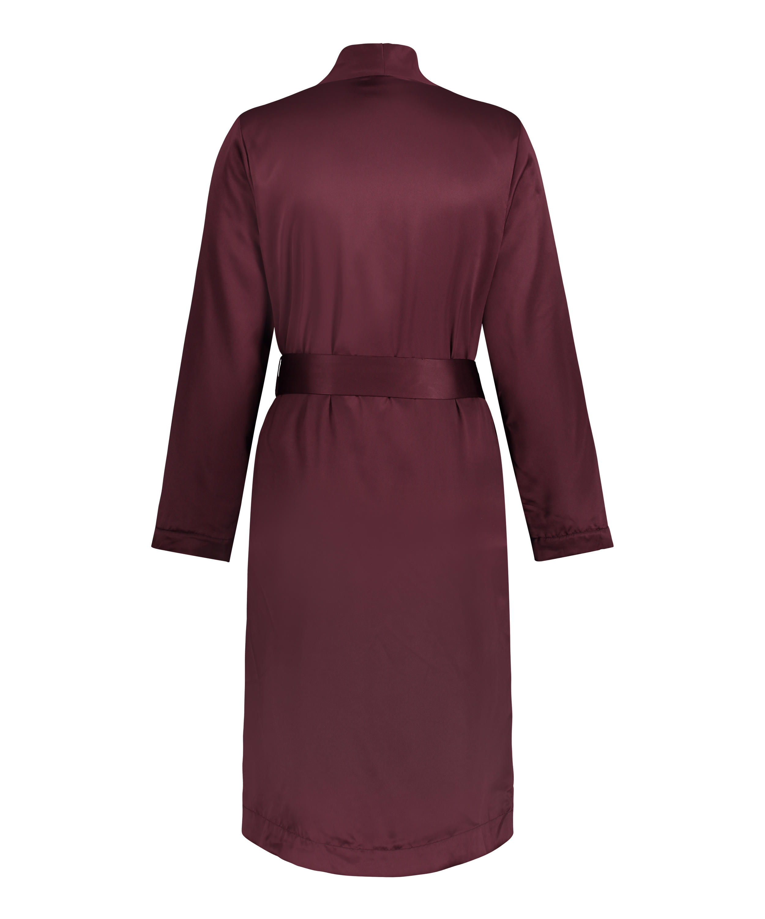 Albornoz de vell&oacute;n y sat&eacute;n, Morado, main