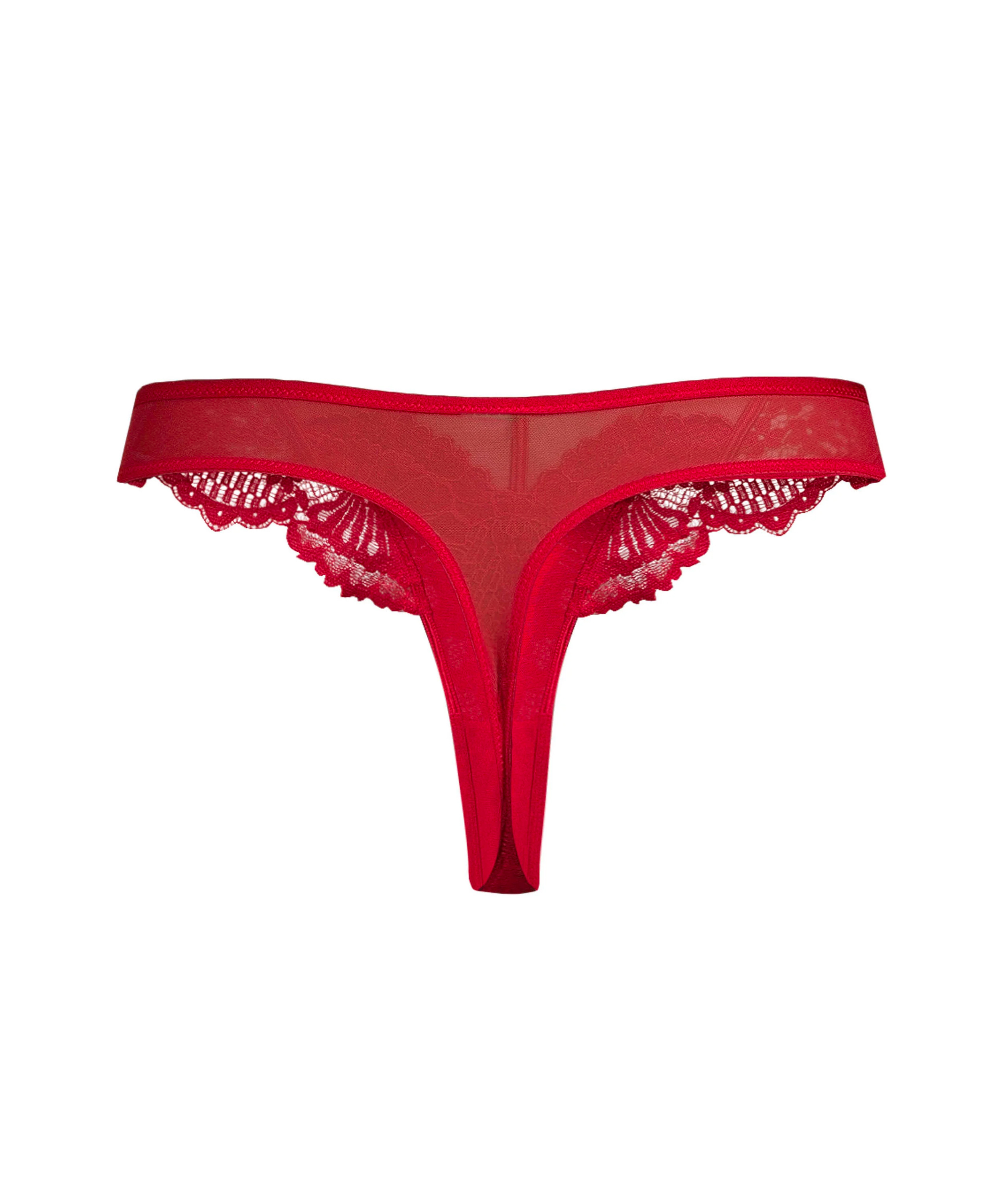 Tanga de tiro alto Whitney, Rojo, main