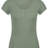 Top de pijama Henley, Verde