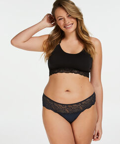 Tanga b&oacute;xer Rosie, Azul