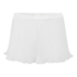 Short plisado, Blanco