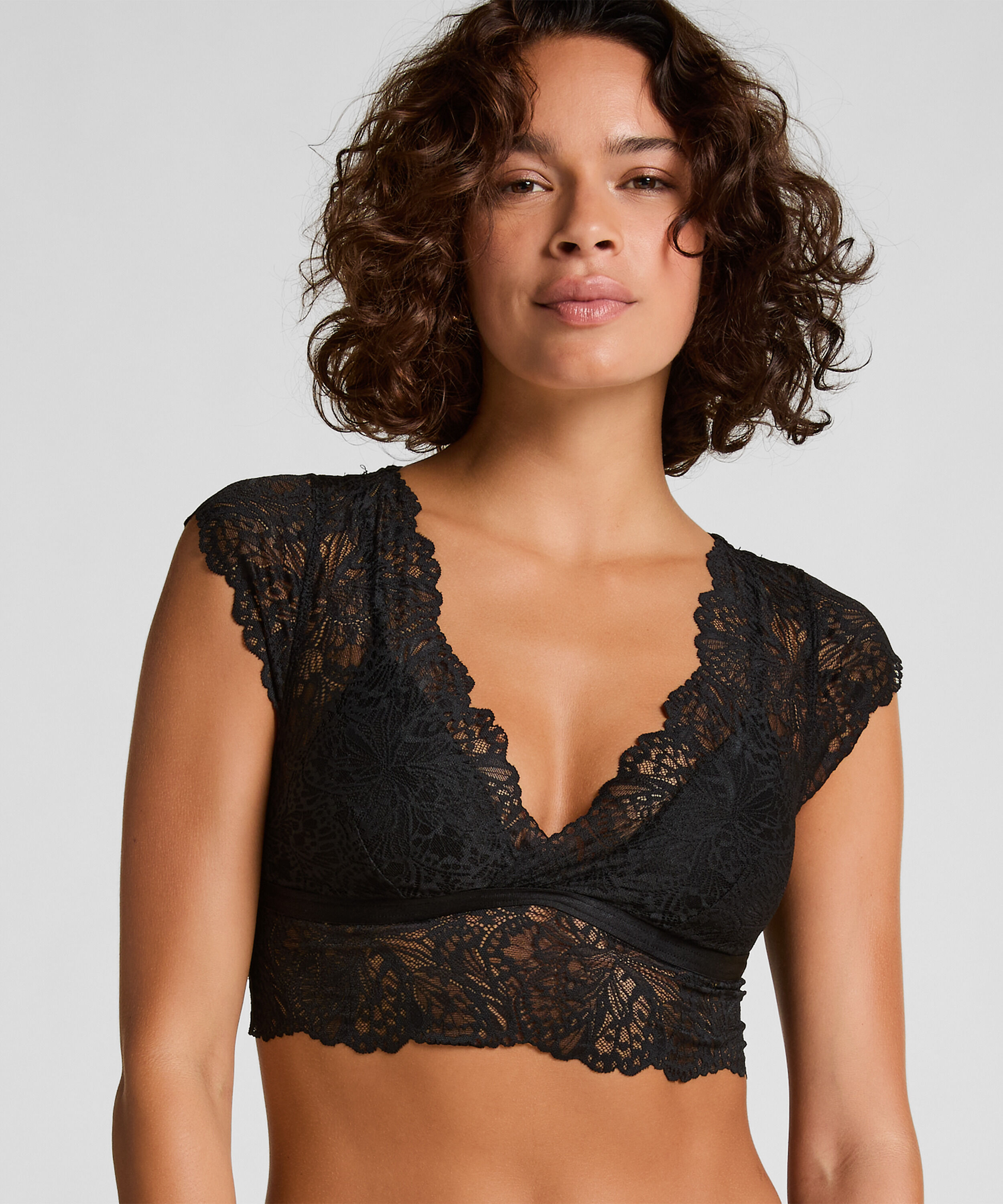 Bralette Posie, Negro Bralette Posie, Negro